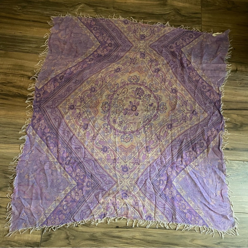 Spell Farrah Head Scarf in Lilac - Picture 12 of 12